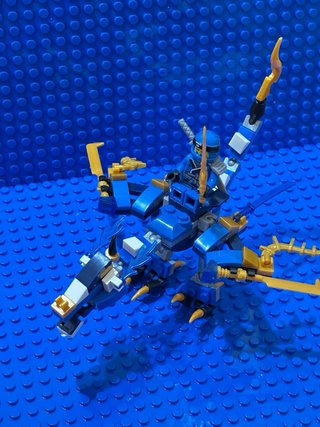 Dragón Jay LEGO Ninjago no oficial