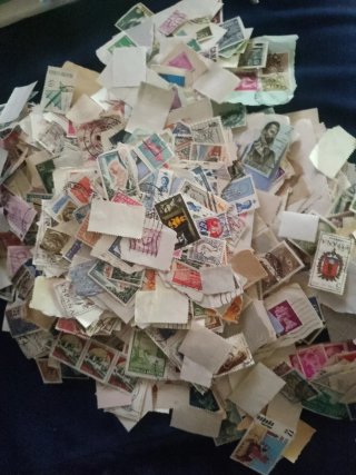 Lote sellos España y extranjeros