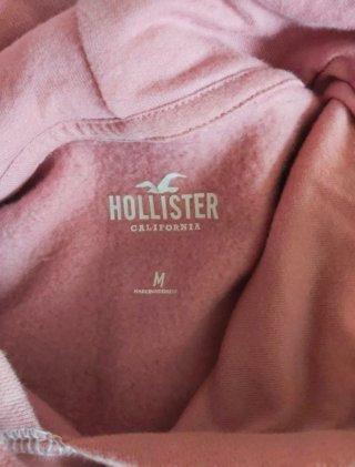 Sudadera Hollister Rosa