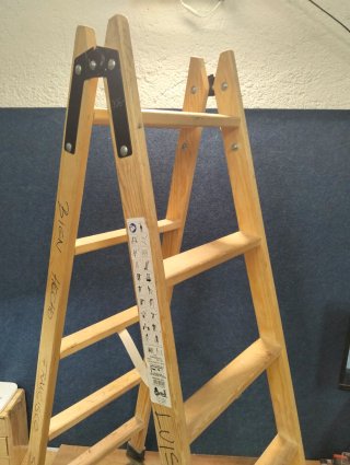 Escalera madera SVELT S7 5 peldaños