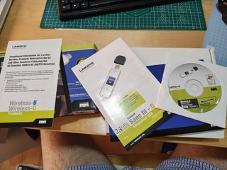 Adaptador USB WiFi Linksys WUSB54GC