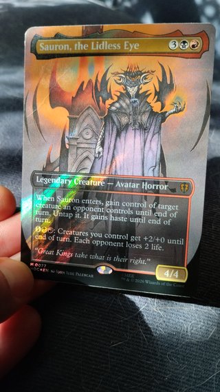 MTG Hobbit Sauron, el Ojo que todo lo ve Foil