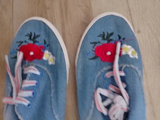 Lote 3 zapatillas tipo merceditas