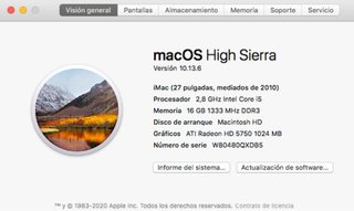 iMac 27 2010 Apple