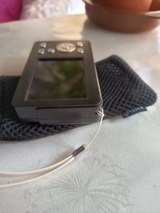 Cámara de fotos rosa