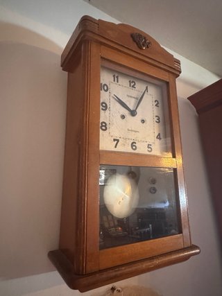 Reloj de Pared Antiguo Madera