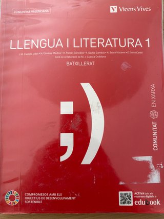 Llengua i Literatura, Batxillerat 1, Comunitat ...