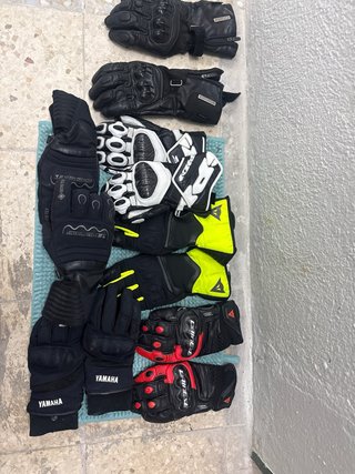 Guantes Alpinestars y Dainese