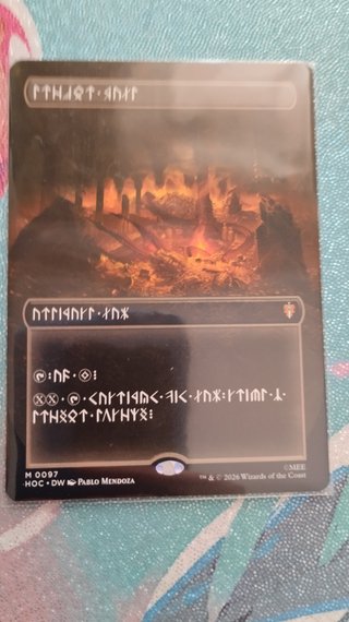 MTG Hobbit Tesoro Bóveda Lenguaje Enano