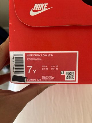 Nike Dunk Low Rosa y Blanco