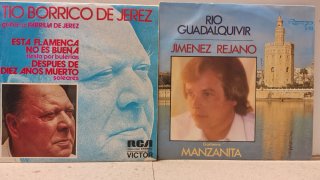 Lote 4 vinilos 7" Bulerías y otros