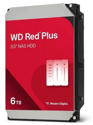 Disco Duro WD Red Plus NAS 6TB x2