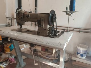 Máquina coser triple arrastre industrial