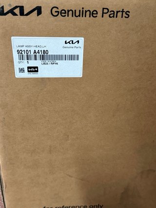 Faro Izquierdo Kia Carnival