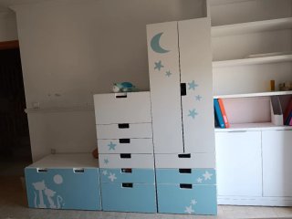 Conjunto 3 Muebles Infantiles Ikea