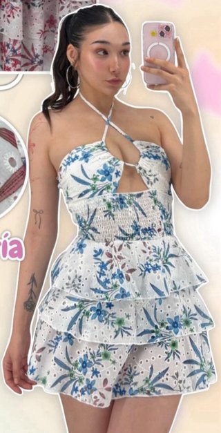 VESTIDO. VAQUERO ;DE VUELO  IDEAL.  PA VACACIONES