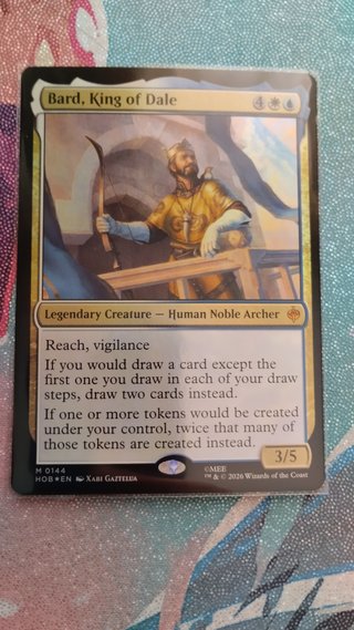 MTG Hobbit Bard, King of Dale Foil 3/5