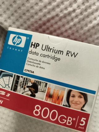 Cartucho HP Ultrium RW 800GB