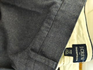 Pantalón J.Crew Thompson Azul Marino Talla L