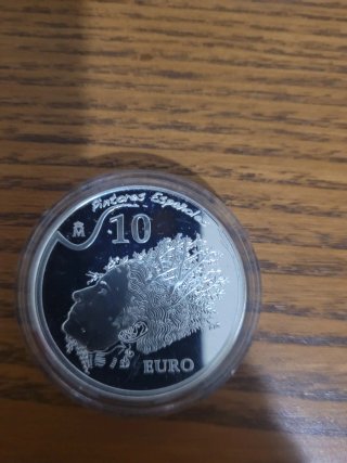 Moneda 10€ España Plata Salvador Dalí 2011