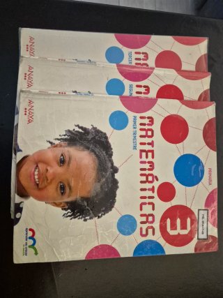 Libros de matemáticas. 3 Primaria