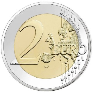 MONEDA CONMEMORATIVA 2€ LETONIA 2021. DE IURE