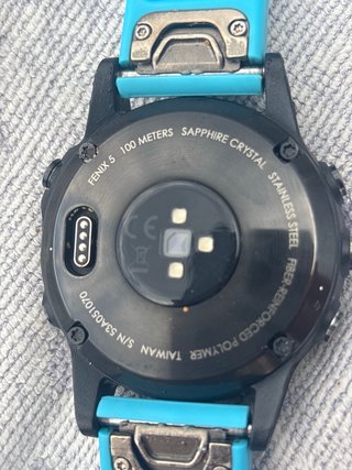 Reloj Garmin Fenix 5 Zafiro Negro/Azul