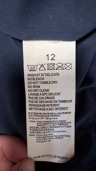Chaqueta Levi's niño Talla 12 Azul