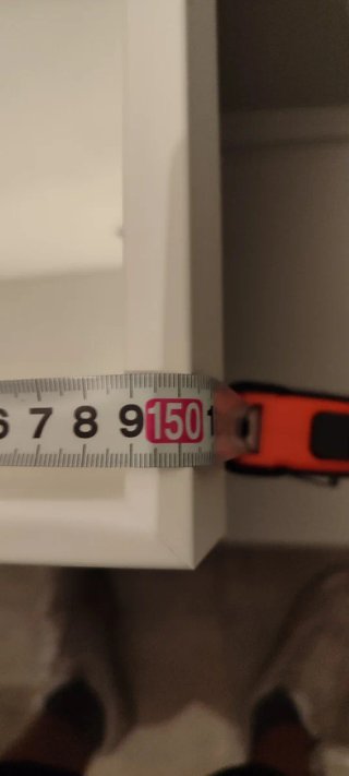 Espejo vestidor Ikea blanco