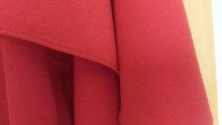 Vestido corto capa ZW Collection rojo