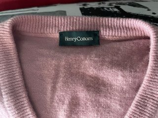 Maglione uomo Henry Cotton's rosa