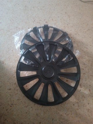 Tapacubos OMP Speed plateados 16" 2 piezas