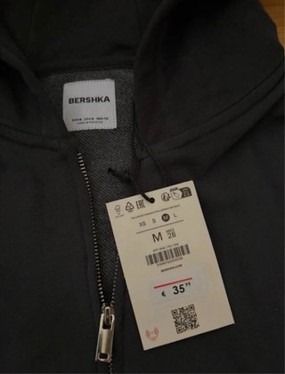 Chaqueta sudadera nueva oversize degradado