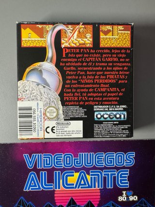 Hook Game Boy Nintendo ESP Erbe 1992