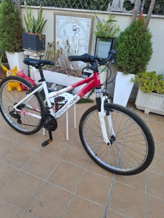 Bicicleta Rockrider 26 Blanca Mujer