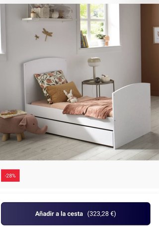 Cuna convertible Sauthon 70 x 140