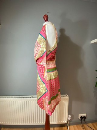 Vestido Zara estampado