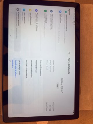 Samsung Tab A7 Azul Marino