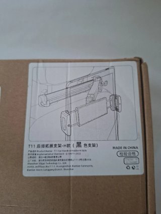 Soporte ajustable negro para teléfonos