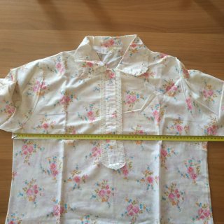 Camicia da notte vintage floreale