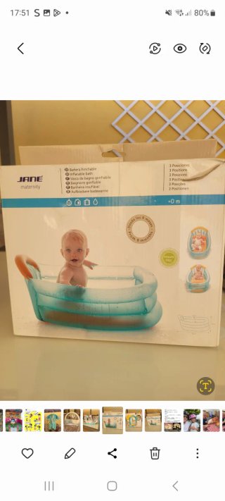 Bañera hinchable Jane Maternity 0m+