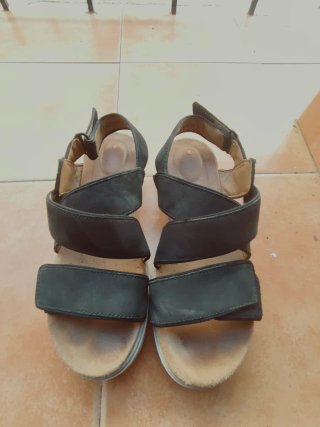 Sandalias de verano negras