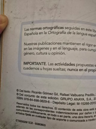 Libro ciencias naturales 3 Primaria