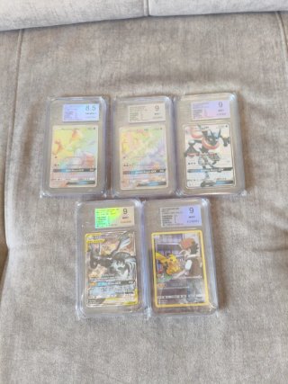 Cartas Pokemon TCG graded