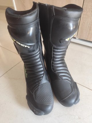 Botas Moto Mujer Lady Pilot Negras