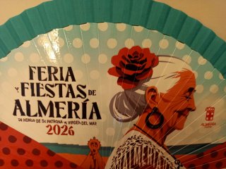 Abanico Feria Almería 2026