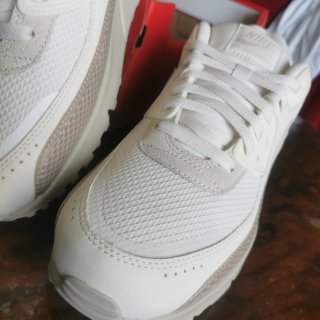 Nike Air Max 90 PRM Talla 45 Beige/Blanco