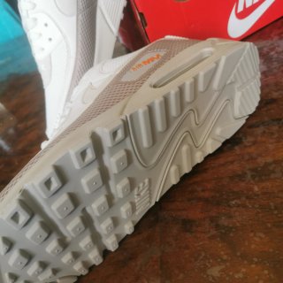 Nike Air Max 90 PRM Talla 45 Beige/Blanco