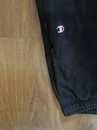 Chándal Champion Negro con Logo Rochester