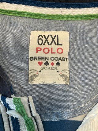Polo Green Coast Rayas Talla 6XL